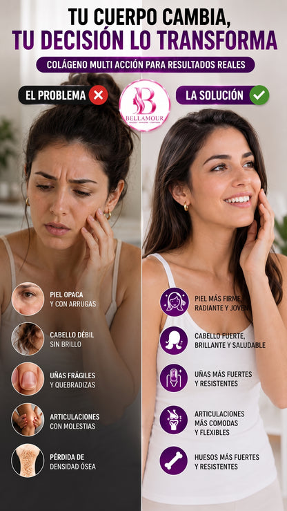 Multi Collagen Peptides Premium - 5 Tipos de Colágeno